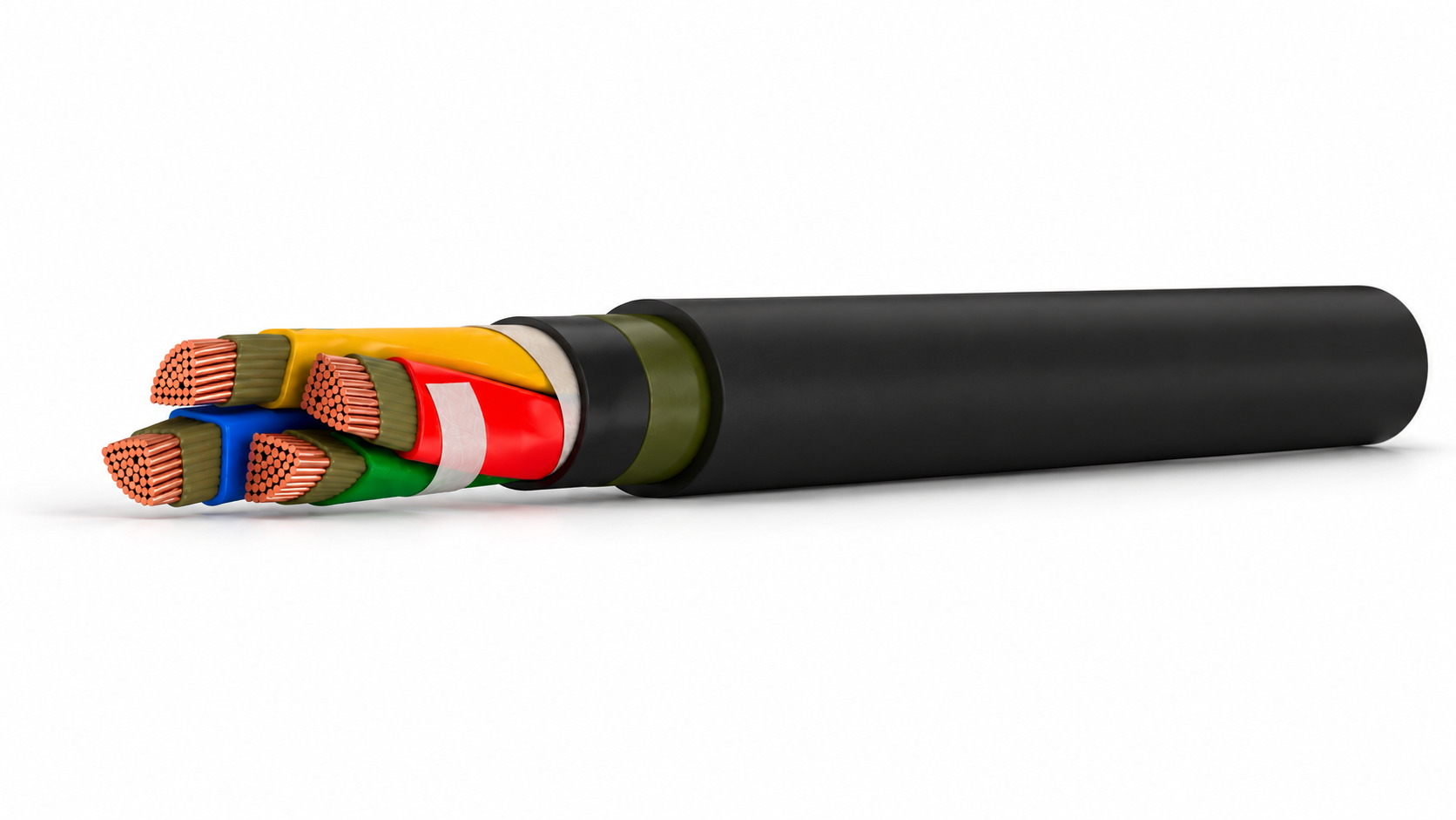 VVGng-FRLS (Cu/PVC/PVC/FRLS) Power Cable GOST 31996-2012