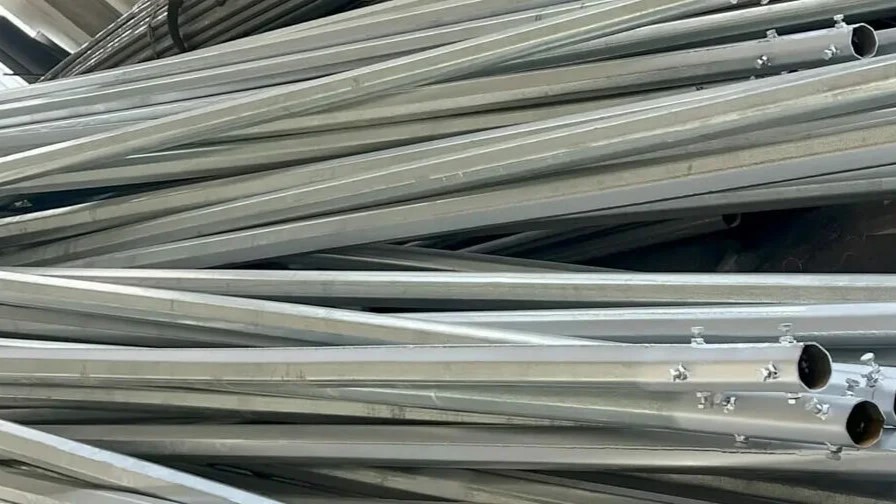 Outdoor lighting poles and accessories