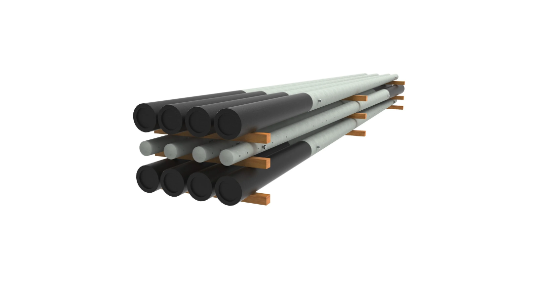 Reinforced concrete pillars 