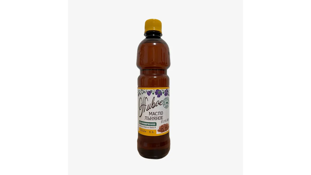 “Zhivoye” flaxseed oil