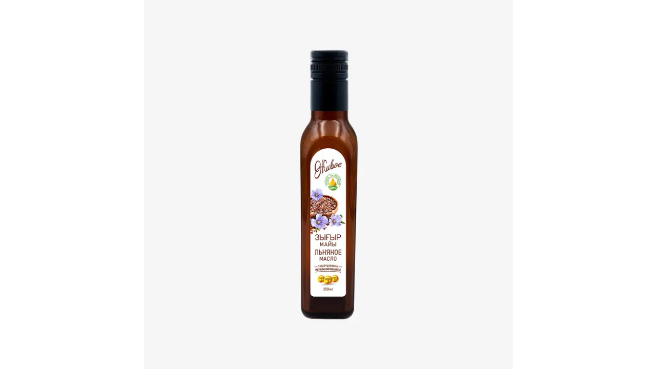 “Zhivoye” flaxseed oil