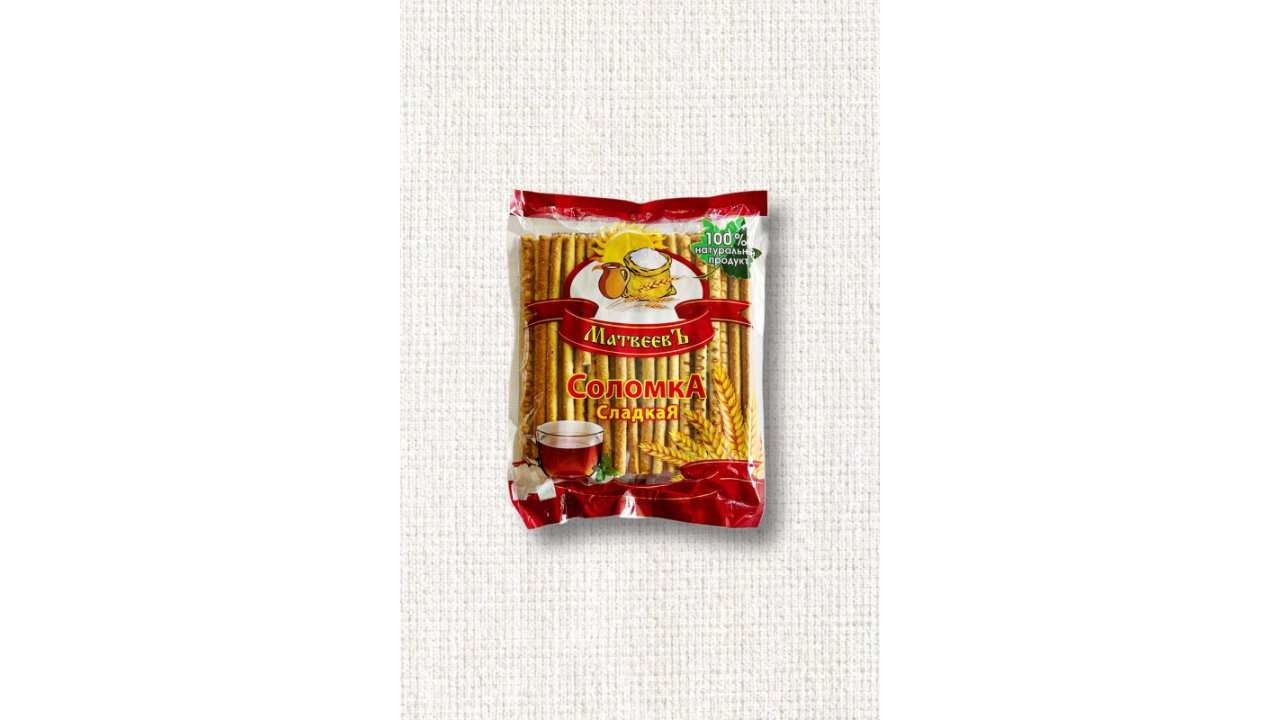 Sweet biscuit sticks.